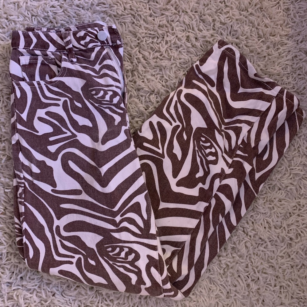 Animal Print Pants